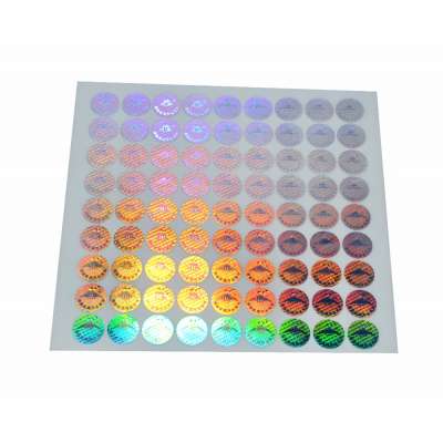 Hot sale Secure genuine 3D hologram sticker custom tamper proof made hologram sticker