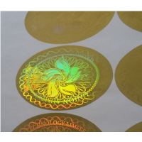 custom make 3d secure hologram stickers